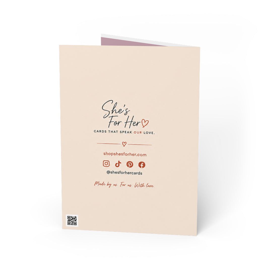 Inside of greeting card: You're My Type