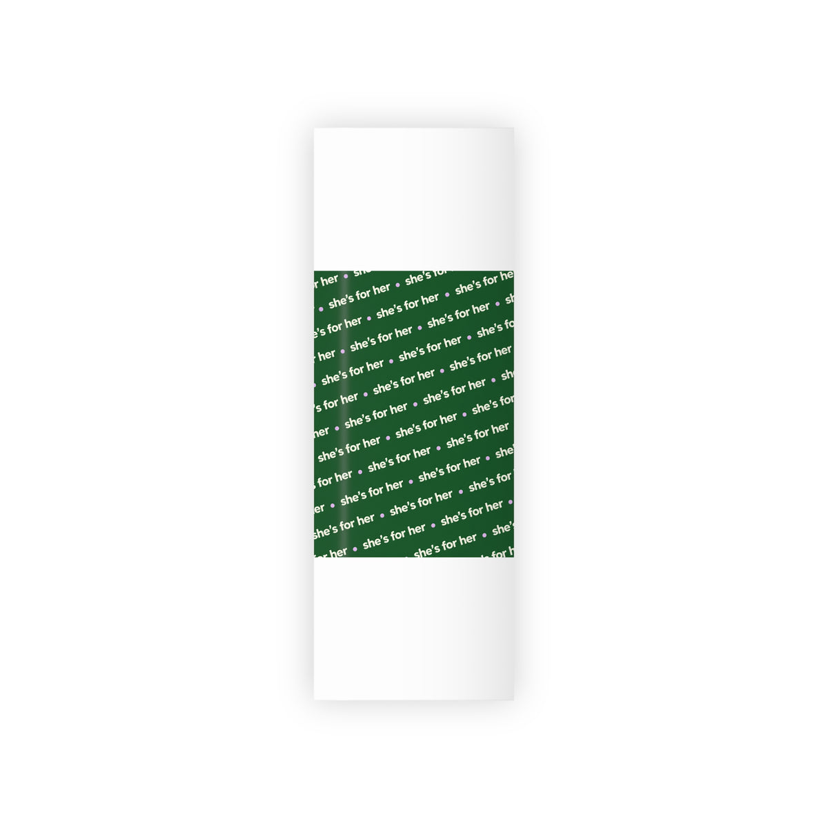 She’s For Her green wrapping paper product view 2