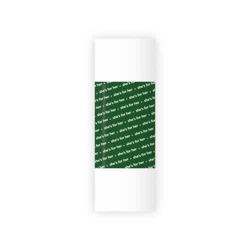 She’s For Her green wrapping paper product view 2
