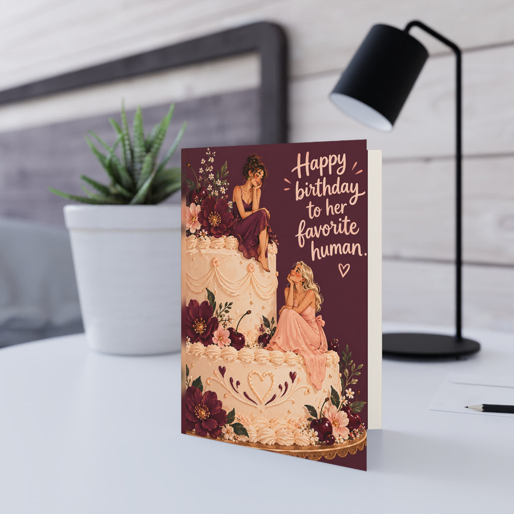 Additional greeting card view: Birthday Card