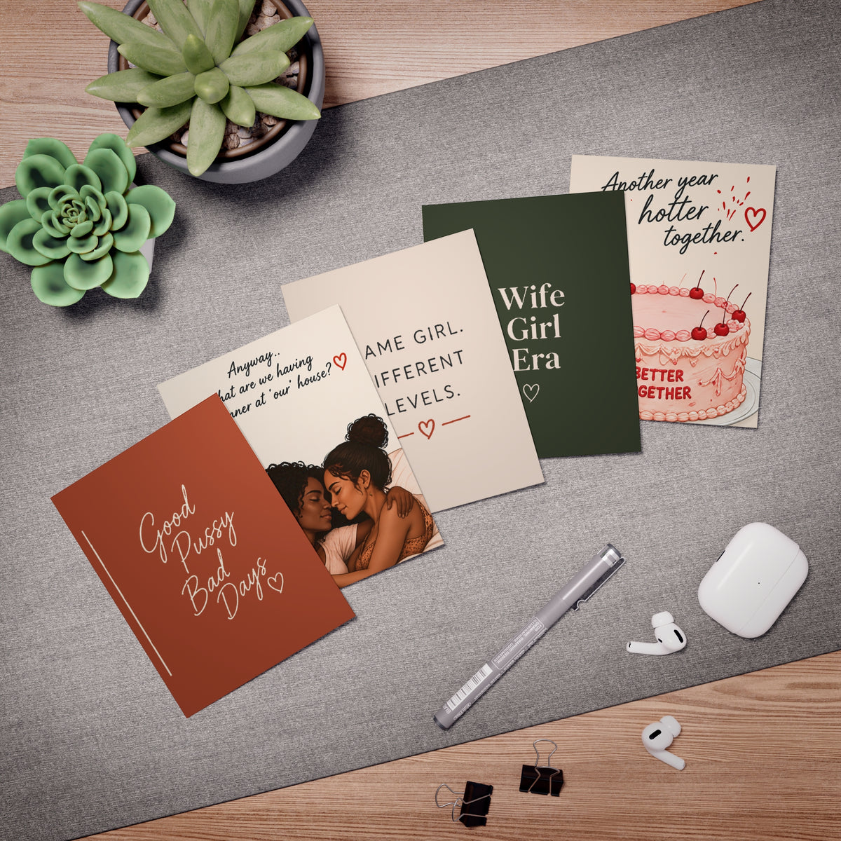 Grown, Gay & In Love | Collection 02 — 5-Card Set