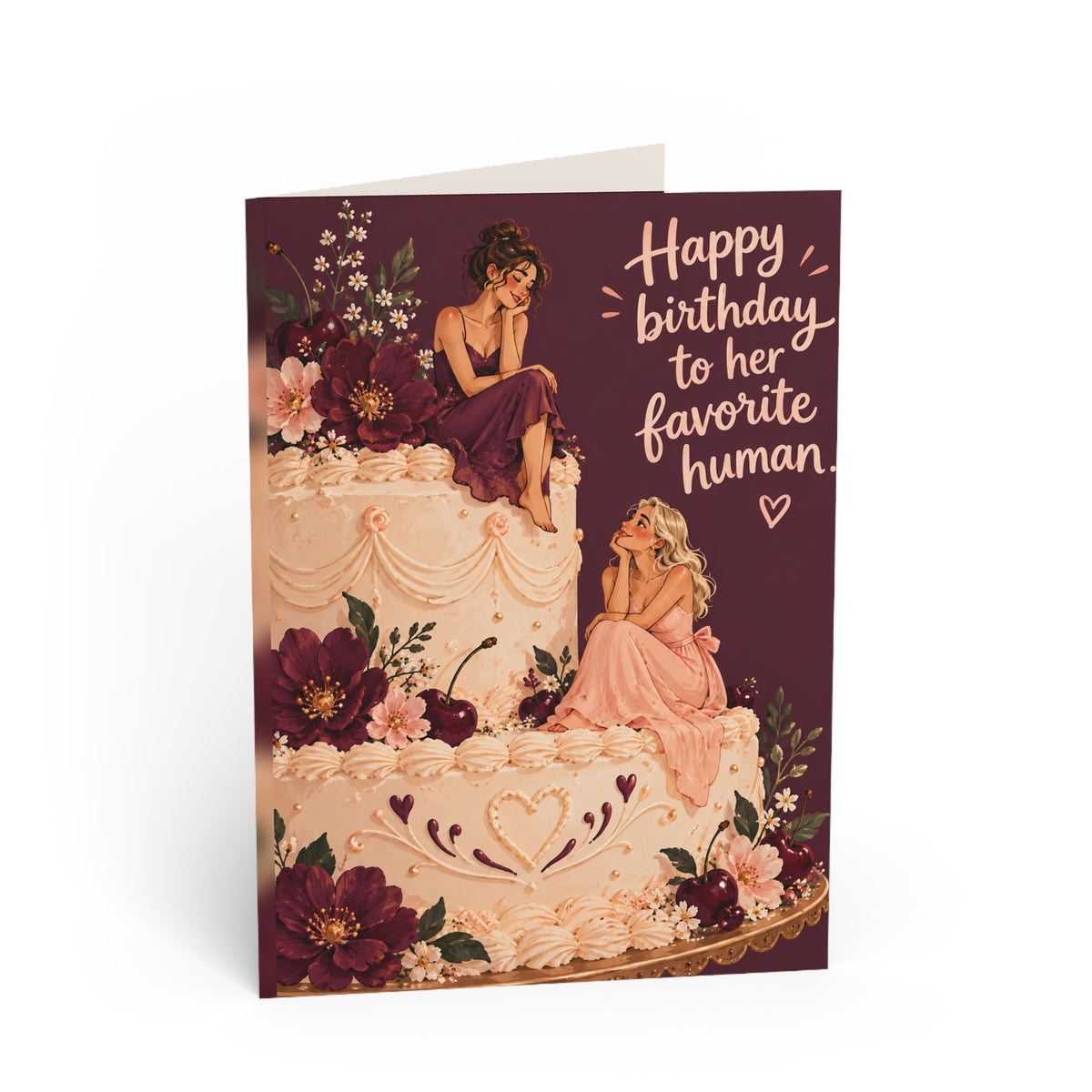 Greeting card front: Birthday Card