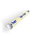 Wrapping paper pattern: Her + Her Wrapping Paper Roll