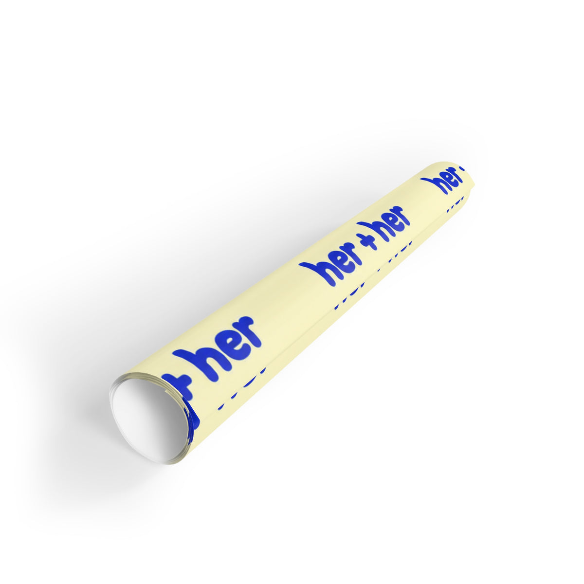 Wrapping paper pattern: Her + Her Wrapping Paper Roll