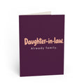 Greeting card front: Daughter-in-Law Greeting Card