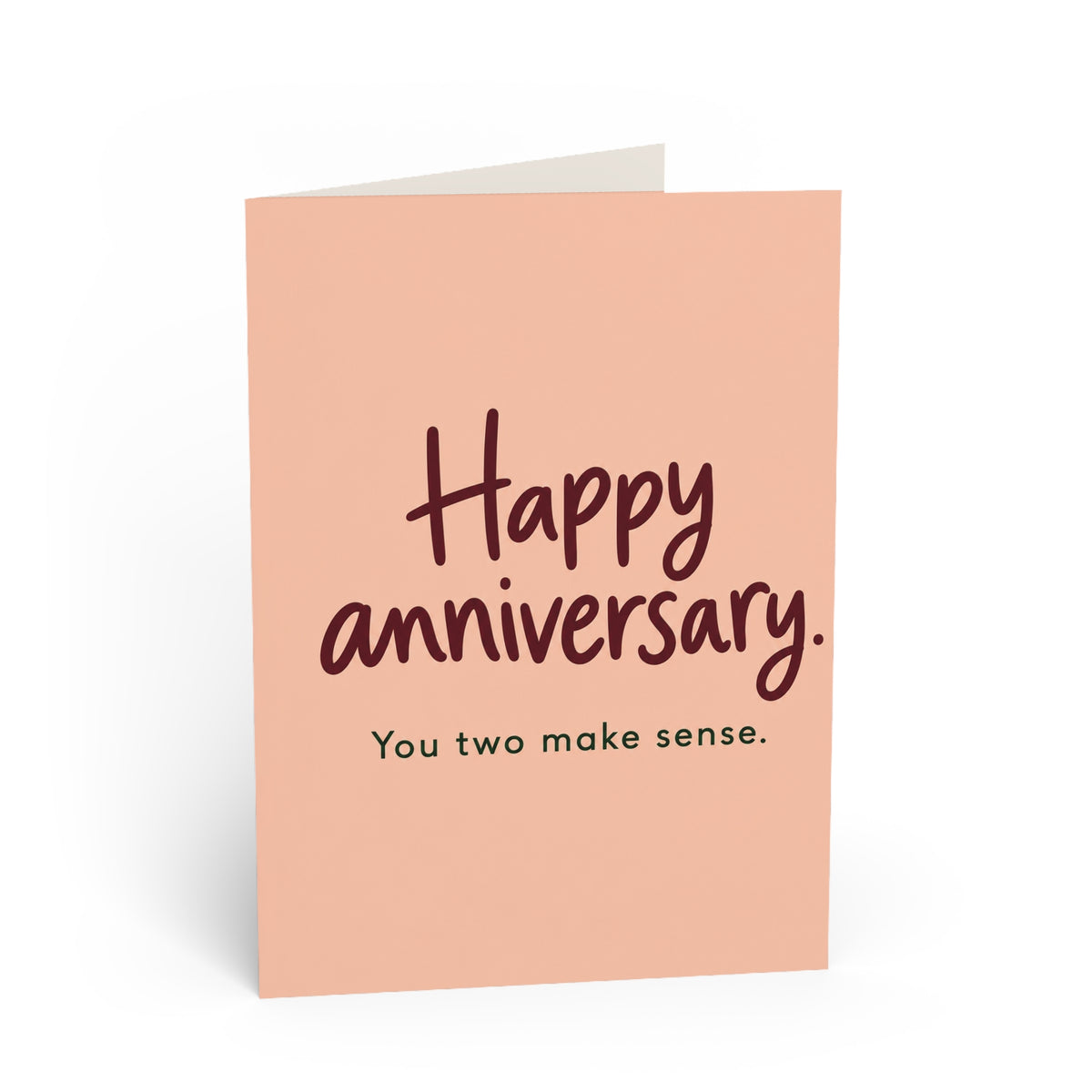 Greeting card front: Anniversary Greeting Card