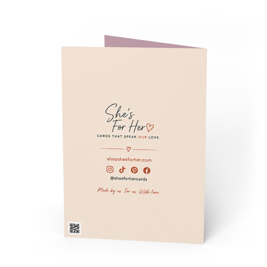 Back of greeting card: Trusting Me With Your Truth
