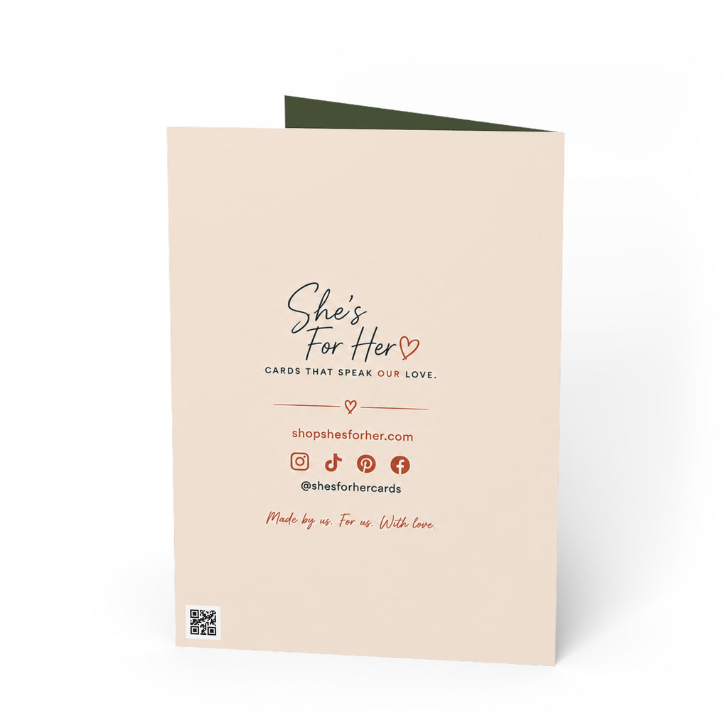 "Our Love Isn't Just Beautiful. It's Ours." Romantic She's For Her Card