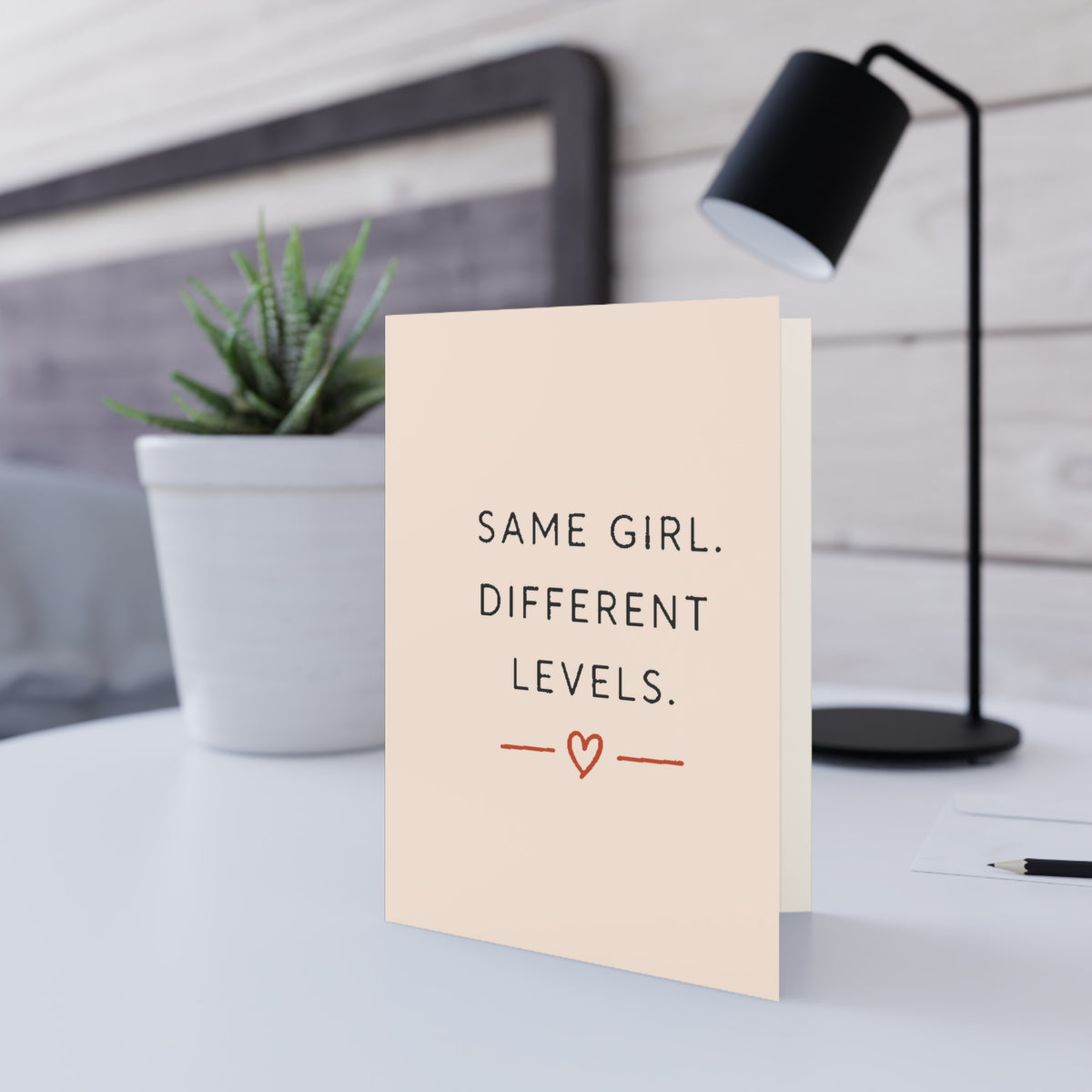 She's For Her — "Same Girl. Different Levels."